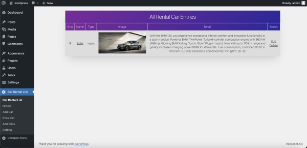 How to Set Up a Car Rental System Plugin Without WooCommerce - Furqanhussain.com